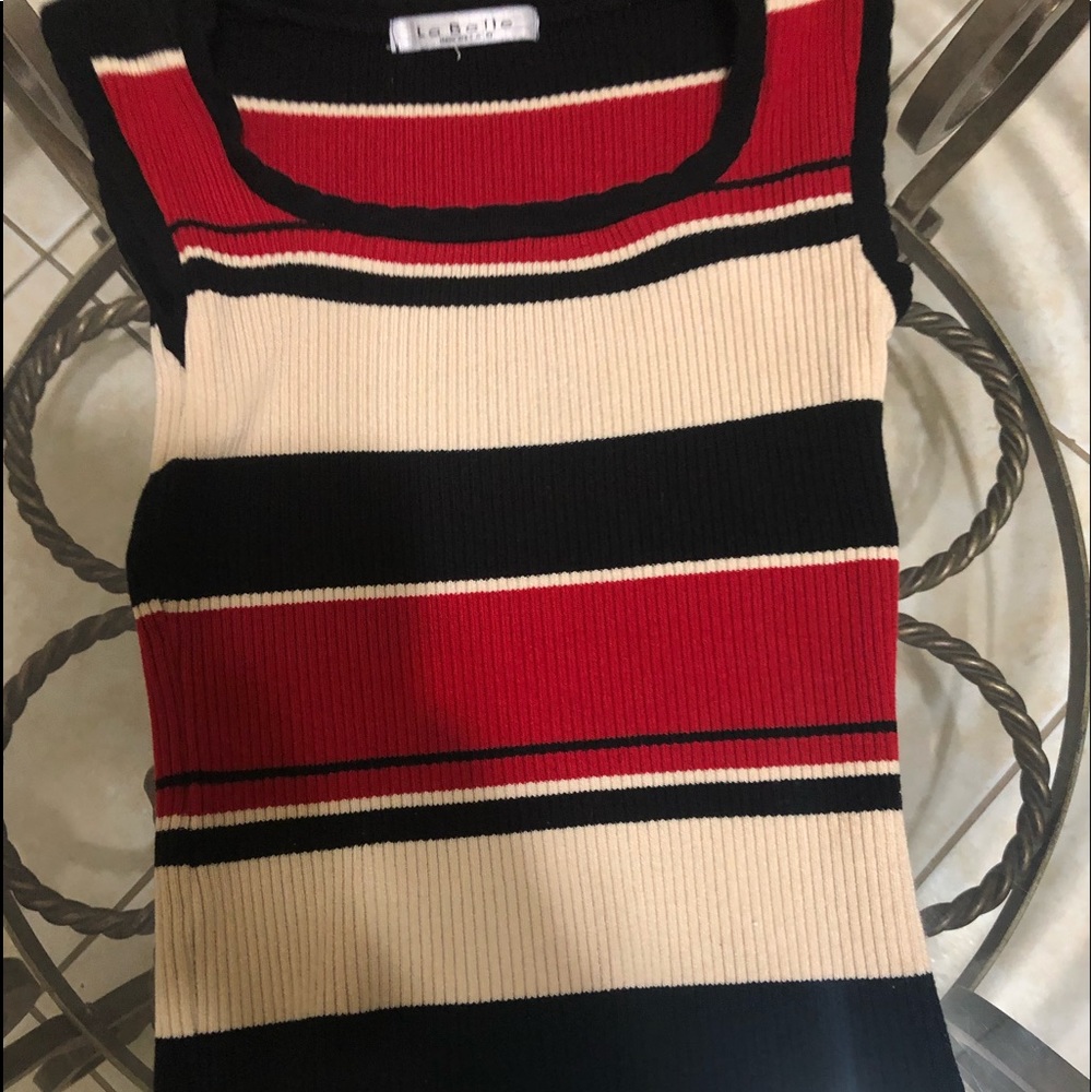 Women’s cropped sleeves sweater